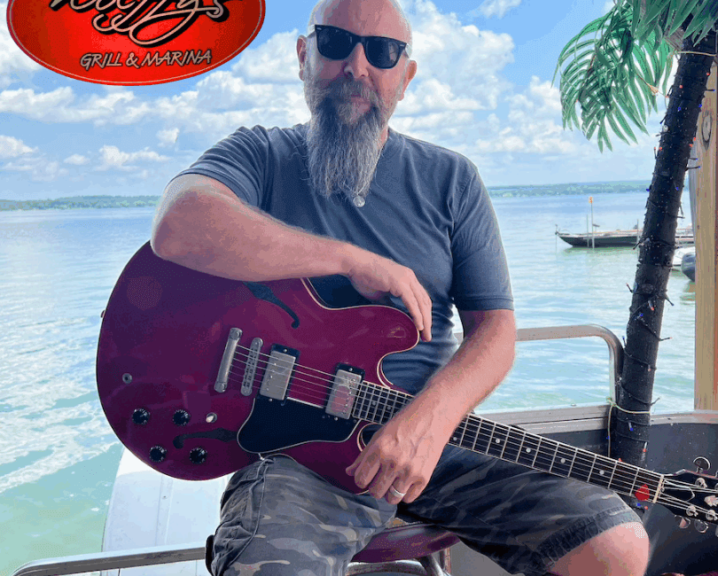Marc with wolffy's logo