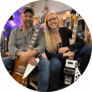 M and M Duo with guitar and bass
